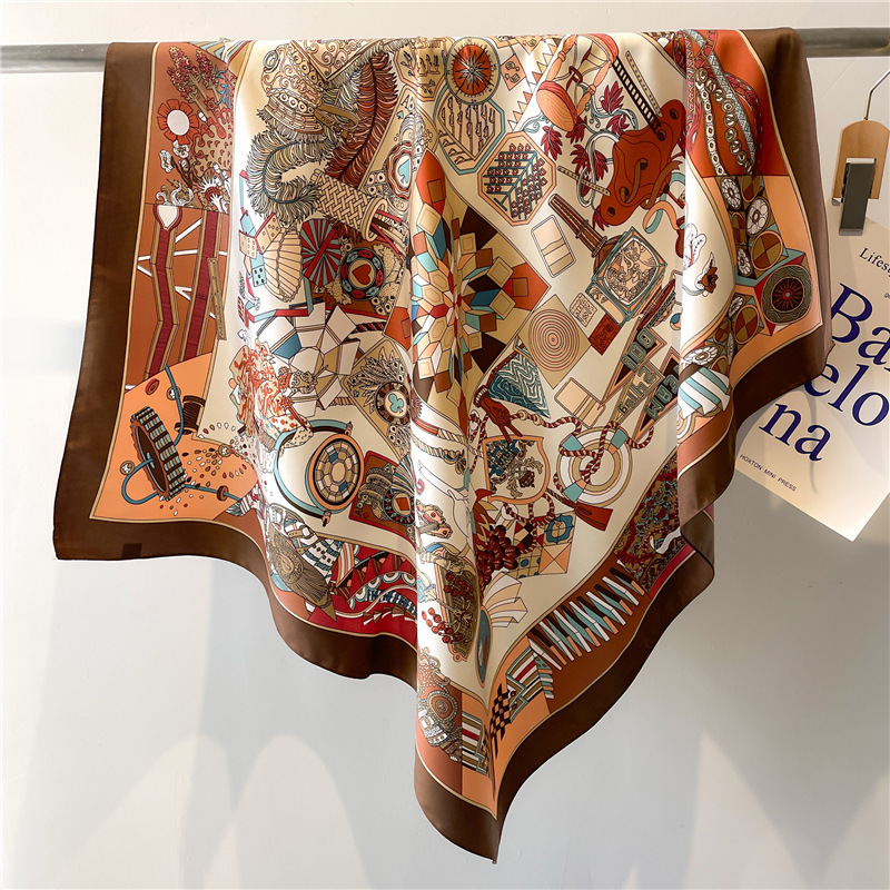 2026 New Square Twill Silk Sca - Scarf Silk Square review and price