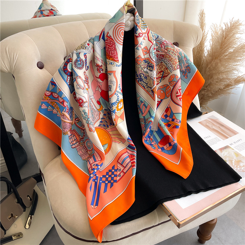 2026 New Square Twill Silk Sca - Scarf Silk Square review and price