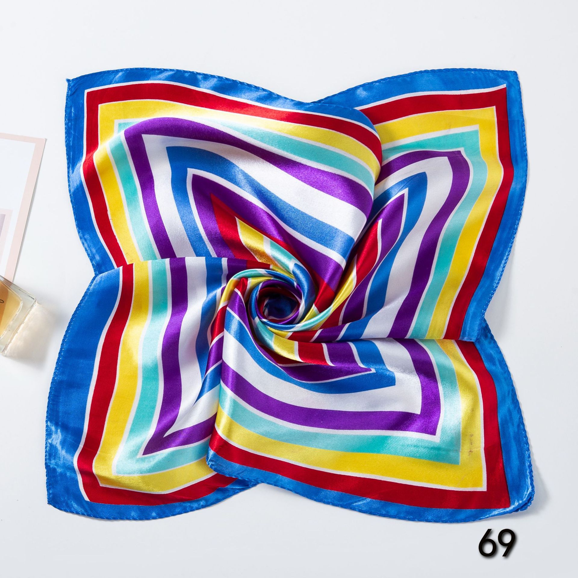 50*50cm Square Silk Scarves Sc - Scarf Silk Square review and price