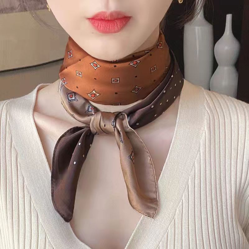 New Fashion Zebra Printed Squa - Scarf Silk Square review and price